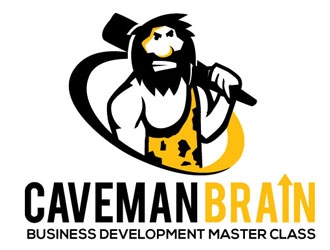 Caveman Brain Business Development Master Class logo design by shere