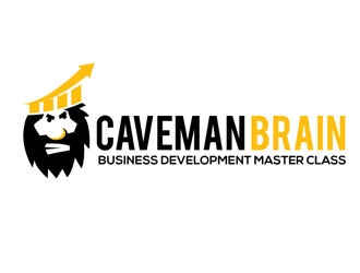 Caveman Brain Business Development Master Class logo design by shere