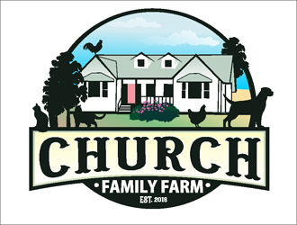 Church Family Farm logo design by coco