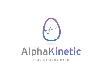 AlphaKinetic logo design by ncreations