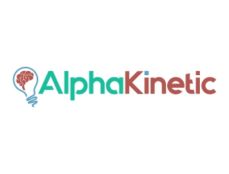 AlphaKinetic logo design by jaize