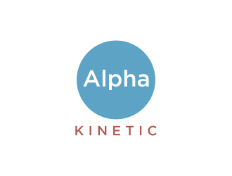 AlphaKinetic logo design by L E V A R