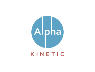 AlphaKinetic logo design by L E V A R