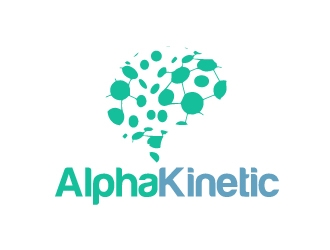 AlphaKinetic logo design by ElonStark