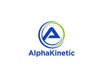 AlphaKinetic logo design by Greenlight