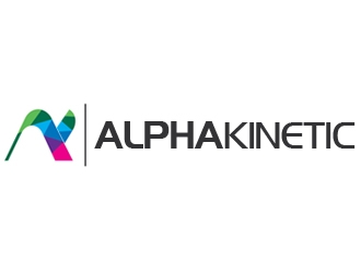 AlphaKinetic logo design by gilkkj