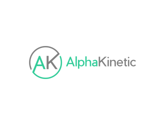 AlphaKinetic logo design by ubai popi