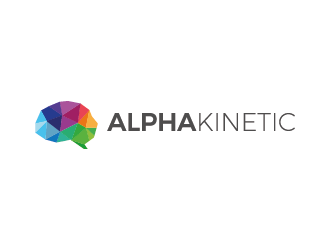 AlphaKinetic logo design by mhala