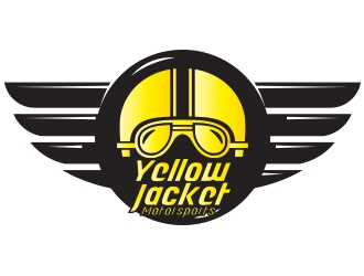 Yellow Jacket Motorsports logo design by heba