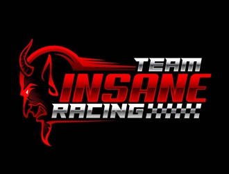 Team Insane Racing logo design by DreamLogoDesign