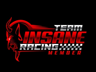 Team Insane Racing logo design by DreamLogoDesign