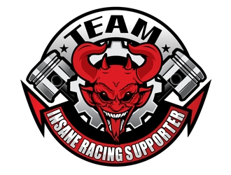 Team Insane Racing logo design by DreamLogoDesign