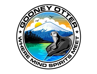 Gooney Otter logo design by DreamLogoDesign