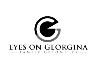 Eyes On Georgina -  Family Optometry logo design by DreamLogoDesign