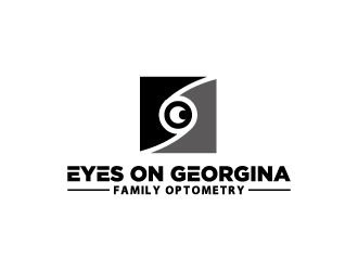 Eyes On Georgina -  Family Optometry logo design by cybil