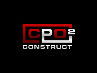 CPO² construct logo design by bomie