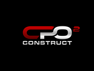 CPO² construct logo design by bomie