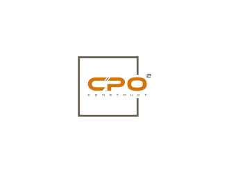 CPO² construct logo design by jancok