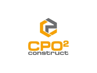CPO² construct logo design by josephope