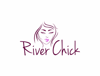 River Chick logo design by goblin