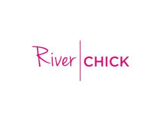 River Chick logo design by rief
