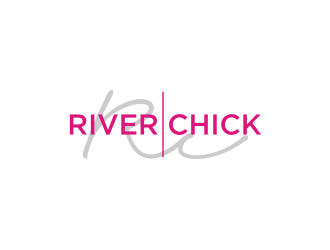 River Chick logo design by rief