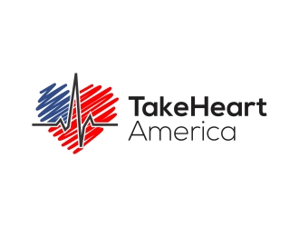 Take Heart America logo design by rokenrol