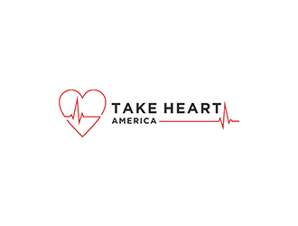Take Heart America logo design by checx