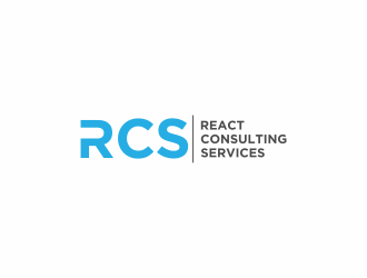 React Consulting Services - We also use RCS logo design by haidar