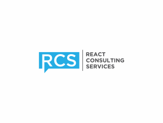 React Consulting Services - We also use RCS logo design by haidar
