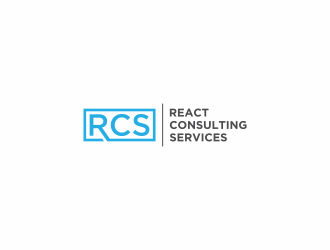 React Consulting Services - We also use RCS logo design by haidar