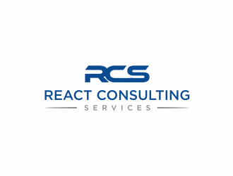 React Consulting Services - We also use RCS logo design by santrie