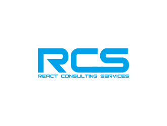 React Consulting Services - We also use RCS logo design by sitizen