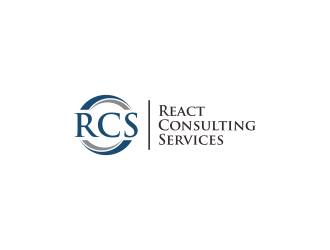 React Consulting Services - We also use RCS logo design by Kindo