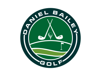 Daniel Bailey Golf  logo design by hidro