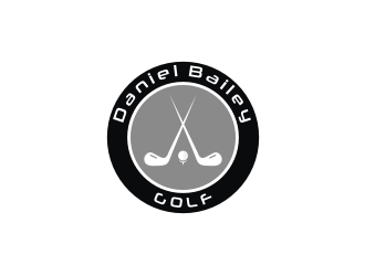 Daniel Bailey Golf  logo design by mbamboex