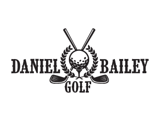 Daniel Bailey Golf  logo design by Suvendu