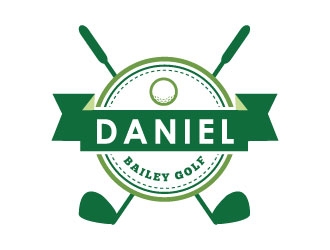 Daniel Bailey Golf  logo design by Suvendu