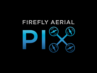 Firefly Aerial Pix logo design by bomie