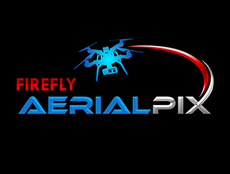 Firefly Aerial Pix logo design by 3Dlogos