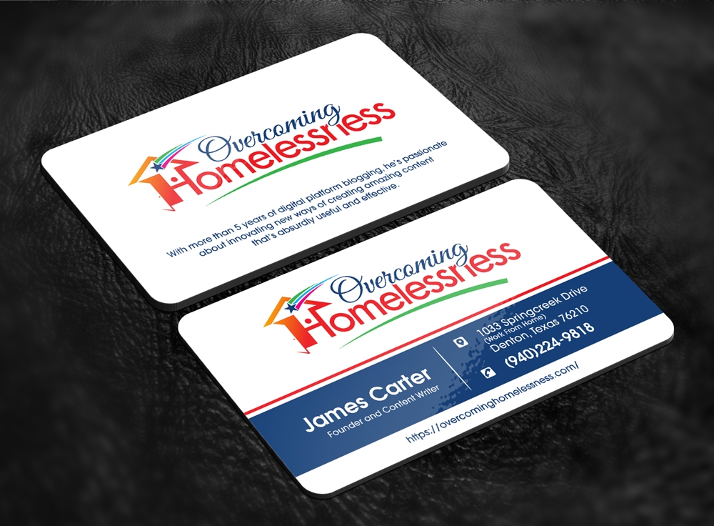 Overcoming Homelessness logo design by abss