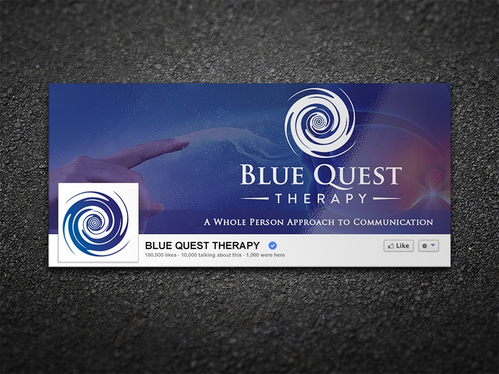 Blue Quest Therapy  logo design by aamir