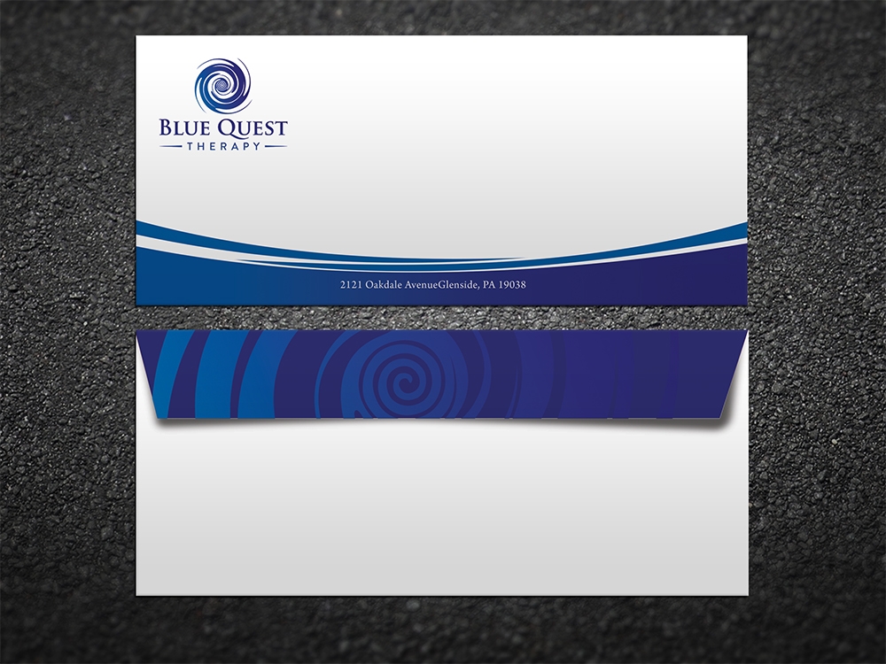 Blue Quest Therapy  logo design by aamir