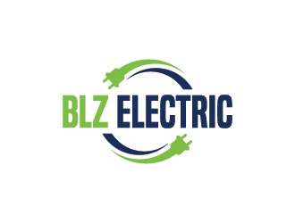 BLZ Electric logo design by GRB Studio