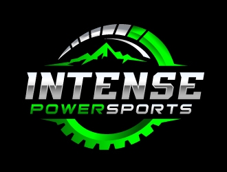 Intense Powersports logo design by ORPiXELSTUDIOS