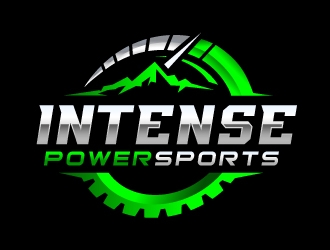 Intense Powersports logo design by ORPiXELSTUDIOS