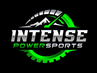 Intense Powersports logo design by ORPiXELSTUDIOS