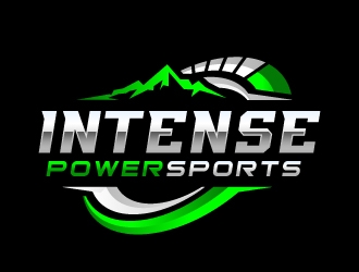 Intense Powersports logo design by ORPiXELSTUDIOS
