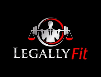 Legally Fit logo design by jaize
