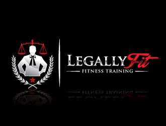 Legally Fit logo design by REDCROW